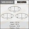 MS-8484 MASUMA Комплект тормозных колодок