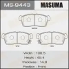 MS-9443 MASUMA Комплект тормозных колодок