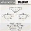 MS-C8005A MASUMA Комплект тормозных колодок