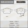MS-E0009 MASUMA Комплект тормозных колодок