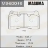 MS-E0016 MASUMA Комплект тормозных колодок