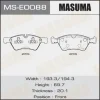 MS-E0088 MASUMA Комплект тормозных колодок