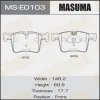 MS-E0103 MASUMA Комплект тормозных колодок