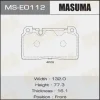 MS-E0112 MASUMA Комплект тормозных колодок