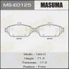 MS-E0125 MASUMA Комплект тормозных колодок