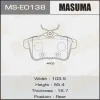 MS-E0138 MASUMA Комплект тормозных колодок