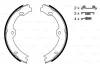Превью - 0 986 487 666 BOSCH Комплект тормозных колодок, стояночная тормозная система (фото 3)