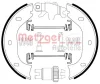 Превью - 0152001 METZGER Комплект тормозных колодок, стояночная тормозная система (фото 2)