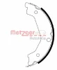 MG 206 METZGER Комплект тормозных колодок, стояночная тормозная система