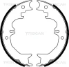 8100 13037 TRISCAN Комплект тормозных колодок, стояночная тормозная система