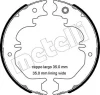 53-0524 METELLI Комплект тормозных колодок, стояночная тормозная система