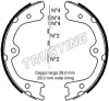 067.201K TRUSTING Комплект тормозных колодок, стояночная тормозная система