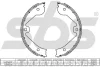 Превью - 18492747723 SBS Комплект тормозных колодок, стояночная тормозная система (фото 2)