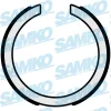 81095 SAMKO Комплект тормозных колодок, стояночная тормозная система