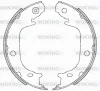 Z4516.00 WOKING Комплект тормозных колодок, стояночная тормозная система