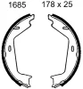 01685 BSF Комплект тормозных колодок, стояночная тормозная система