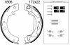 01806K BSF Комплект тормозных колодок, стояночная тормозная система