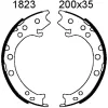 01823 BSF Комплект тормозных колодок, стояночная тормозная система
