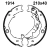 01914 BSF Комплект тормозных колодок, стояночная тормозная система
