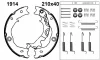 01914K BSF Комплект тормозных колодок, стояночная тормозная система