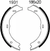 01931 BSF Комплект тормозных колодок, стояночная тормозная система