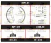 SPK 3091.01 ROADHOUSE Комплект тормозов, барабанный тормозной механизм