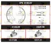 SPK 3140.00 ROADHOUSE Комплект тормозов, барабанный тормозной механизм