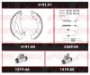 3141.01 REMSA Комплект тормозов, барабанный тормозной механизм