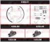 3306.01 REMSA Комплект тормозов, барабанный тормозной механизм