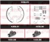 3306.03 REMSA Комплект тормозов, барабанный тормозной механизм