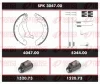 SPK 3047.00 REMSA Комплект тормозов, барабанный тормозной механизм