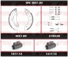 SPK 3051.00 REMSA Комплект тормозов, барабанный тормозной механизм