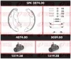 SPK 3074.00 REMSA Комплект тормозов, барабанный тормозной механизм