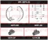 SPK 3075.03 REMSA Комплект тормозов, барабанный тормозной механизм