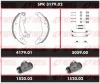 SPK 3179.02 REMSA Комплект тормозов, барабанный тормозной механизм