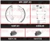 SPK 3507.02 REMSA Комплект тормозов, барабанный тормозной механизм