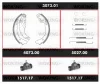 3073.01 WOKING Комплект тормозов, барабанный тормозной механизм