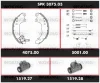 SPK 3075.03 WOKING Комплект тормозов, барабанный тормозной механизм