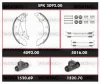 SPK 3092.00 WOKING Комплект тормозов, барабанный тормозной механизм