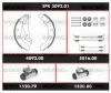 SPK 3092.01 WOKING Комплект тормозов, барабанный тормозной механизм