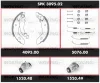 SPK 3095.02 WOKING Комплект тормозов, барабанный тормозной механизм