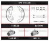 SPK 3152.00 WOKING Комплект тормозов, барабанный тормозной механизм