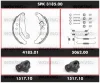 SPK 3185.00 WOKING Комплект тормозов, барабанный тормозной механизм