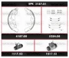 SPK 3187.01 WOKING Комплект тормозов, барабанный тормозной механизм
