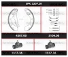 SPK 3307.01 WOKING Комплект тормозов, барабанный тормозной механизм