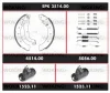 SPK 3514.00 WOKING Комплект тормозов, барабанный тормозной механизм