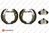 1611451680 EUROREPAR Комплект тормозов, барабанный тормозной механизм