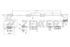 SE-6131 ZEKKERT Датчик, частота вращения колеса