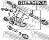 Превью - 0174-ACU20F FEBEST Направляющий болт, корпус скобы тормоза (фото 2)