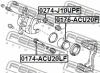 Превью - 0174-ACU20LF FEBEST Направляющий болт, корпус скобы тормоза (фото 2)